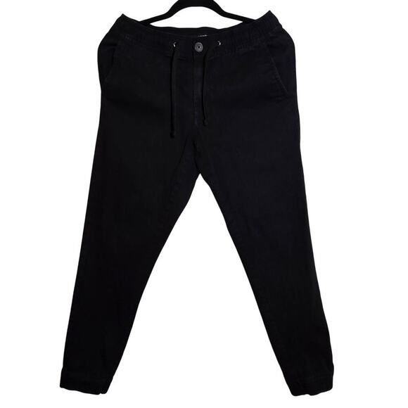 Tahari Pants - Tahari‎ Black Joggers Adjustable At Ankle 5 Pockets Skater Women's Size Small
